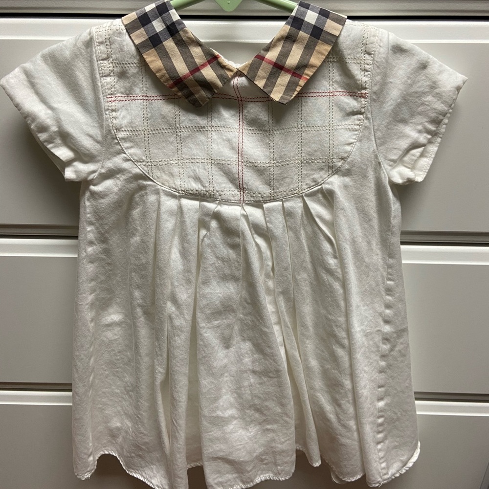 Burberry baby girls dress 12M